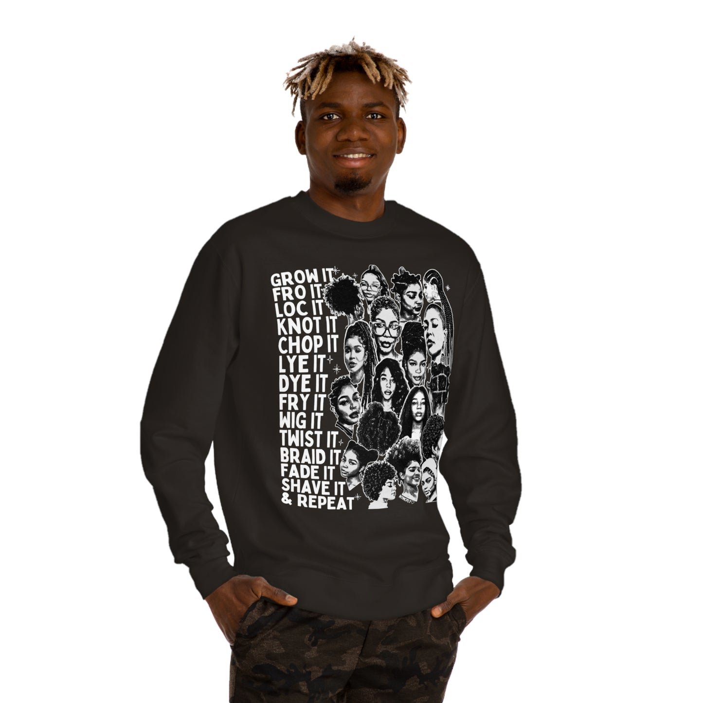 Hair Odyssey Unisex Crew Neck