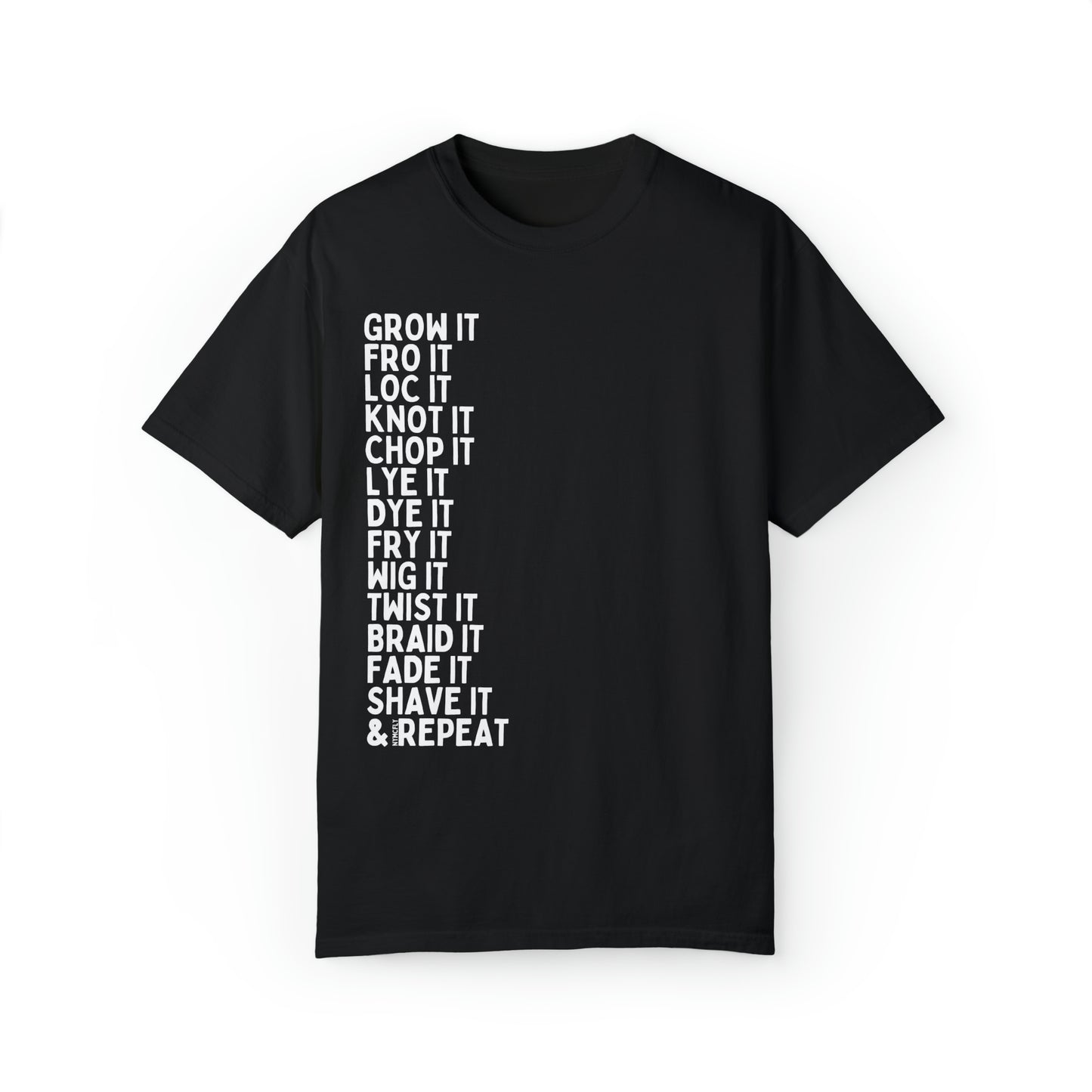 Hair Odyssey Text Unisex T-shirt