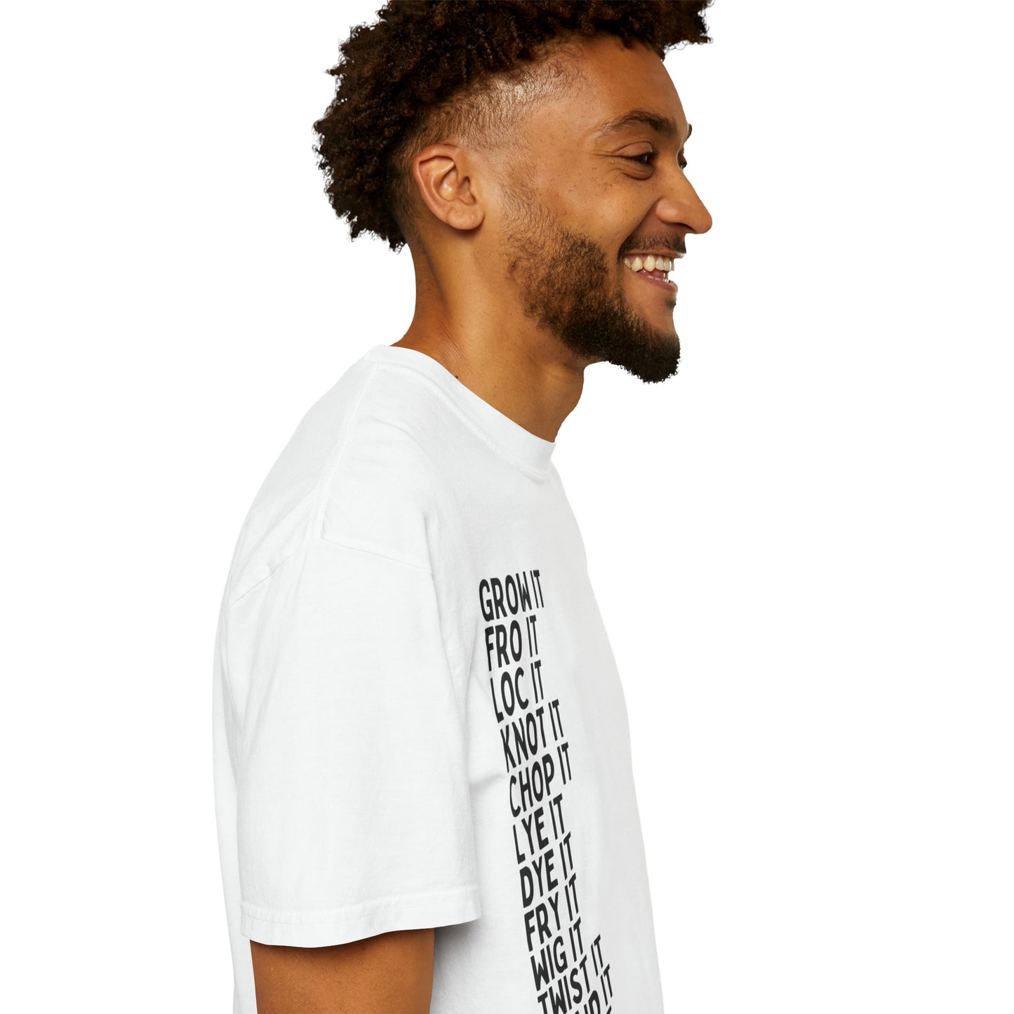 Hair Odyssey Text Unisex T-shirt