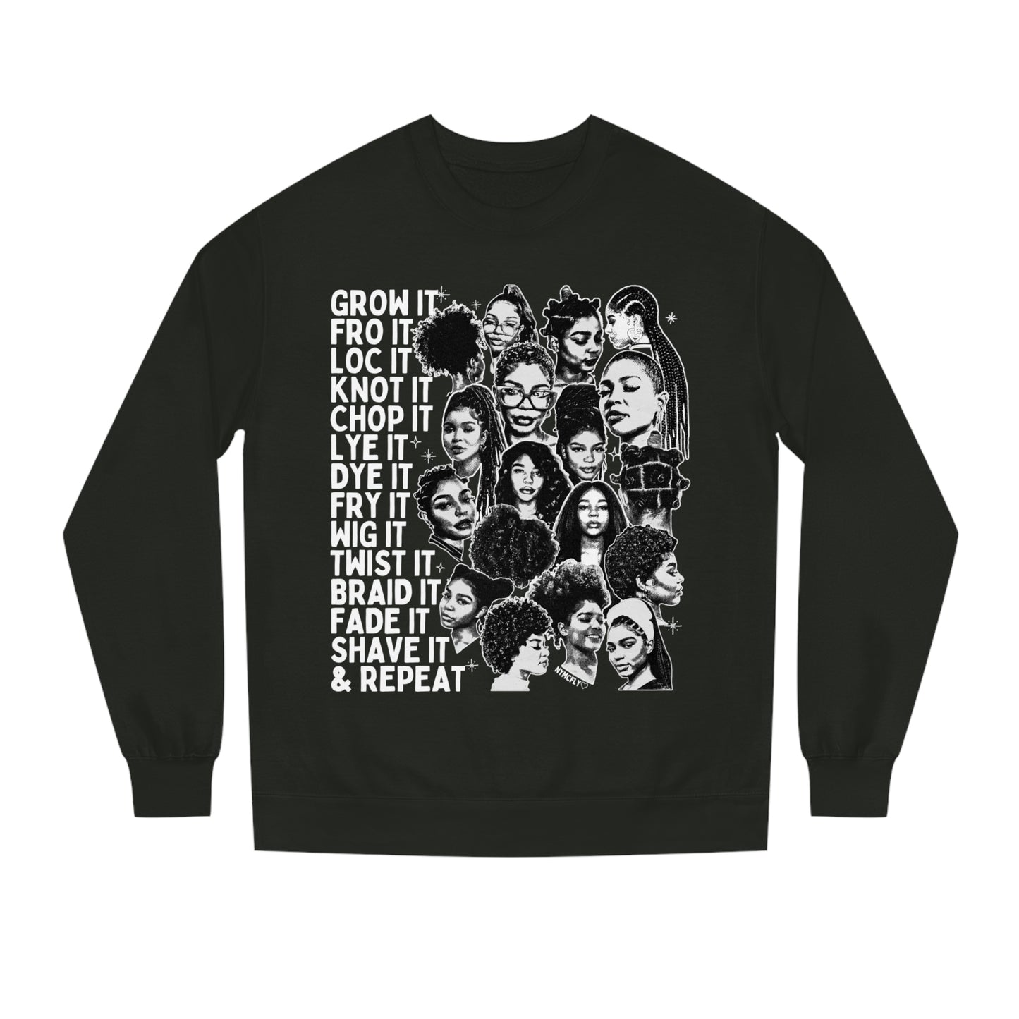 Hair Odyssey Unisex Crew Neck