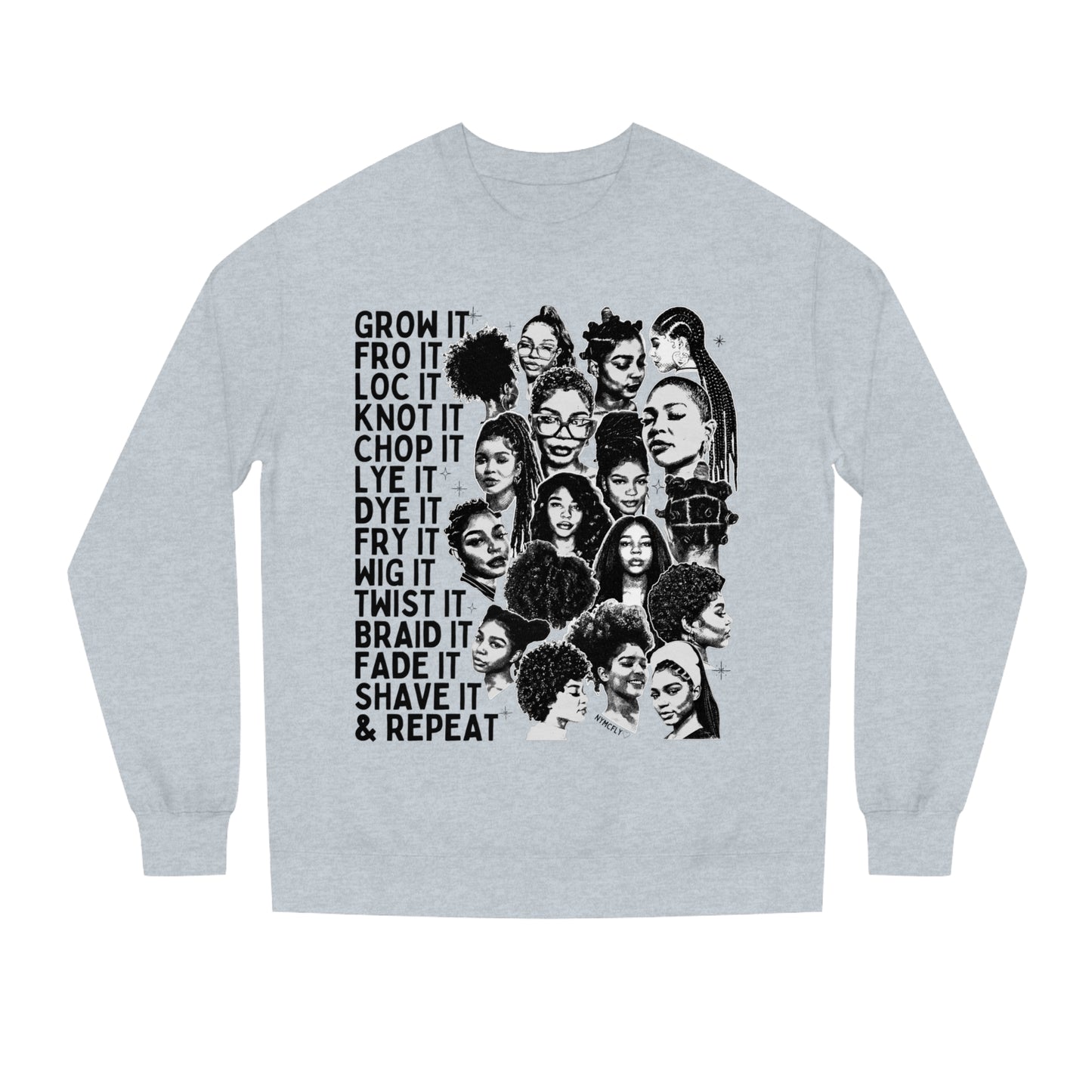 Hair Odyssey Unisex Crew Neck