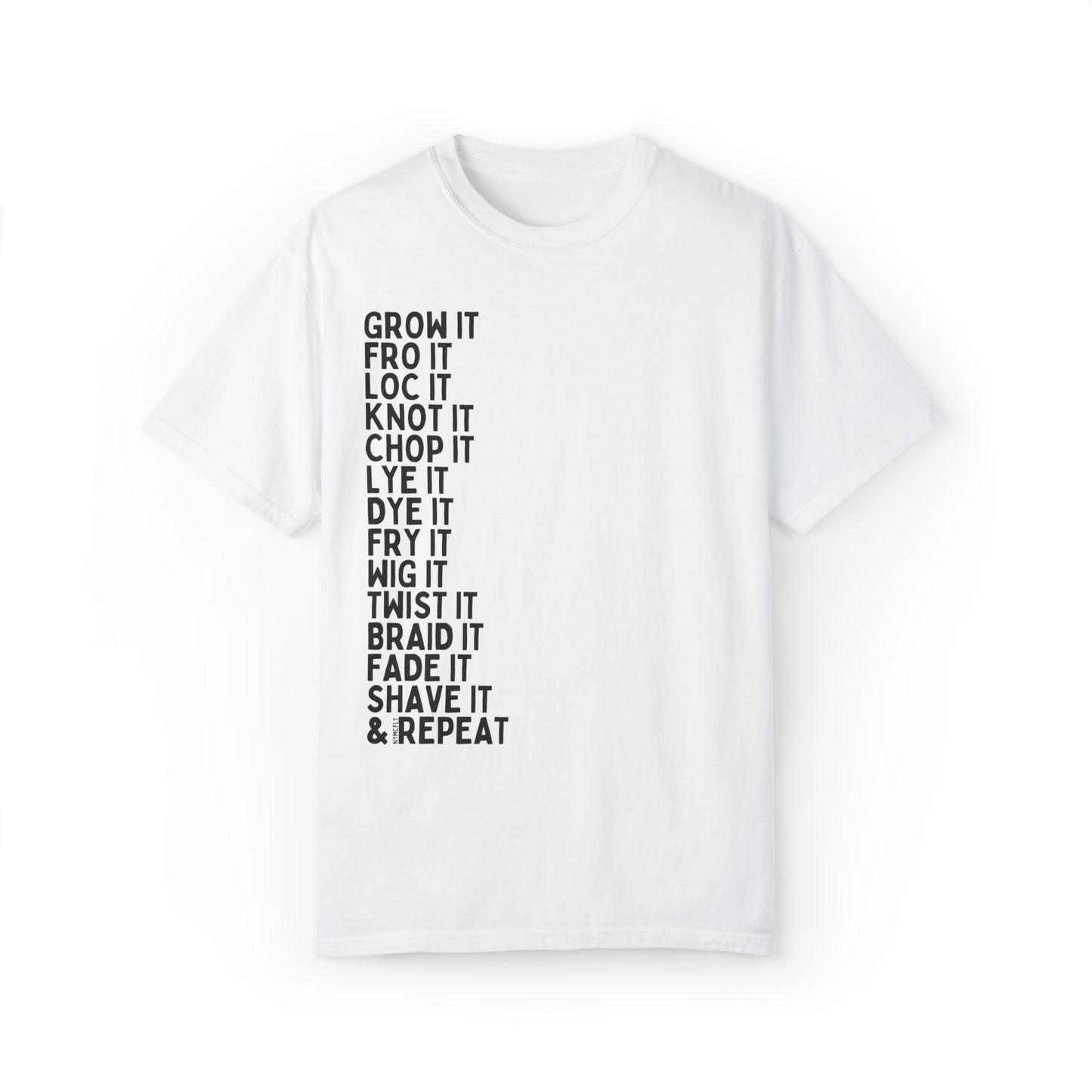 Hair Odyssey Text Unisex T-shirt