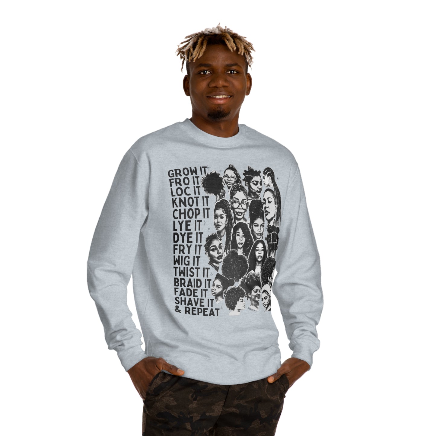 Hair Odyssey Unisex Crew Neck