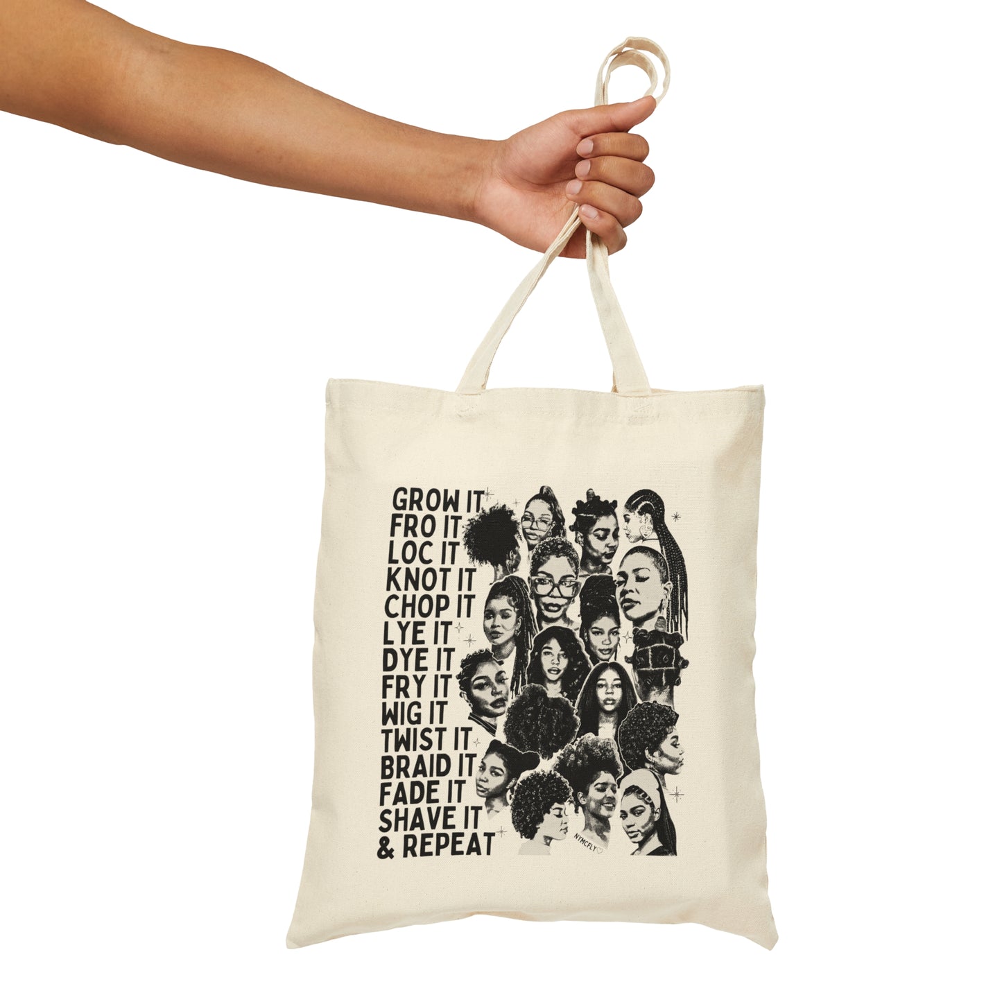 Ny's Hair Odyssey Tote Bag
