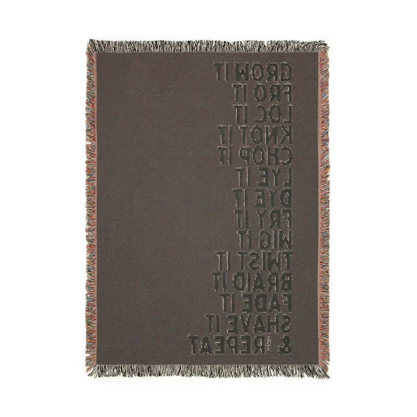 Hair Odyssey Text Blanket