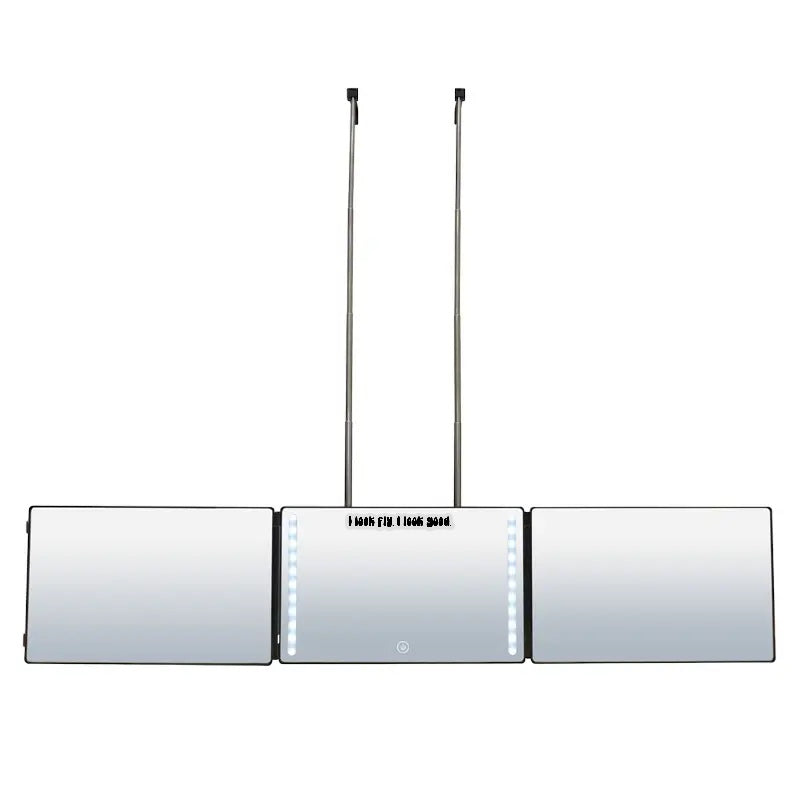 Trifold LED Mirror